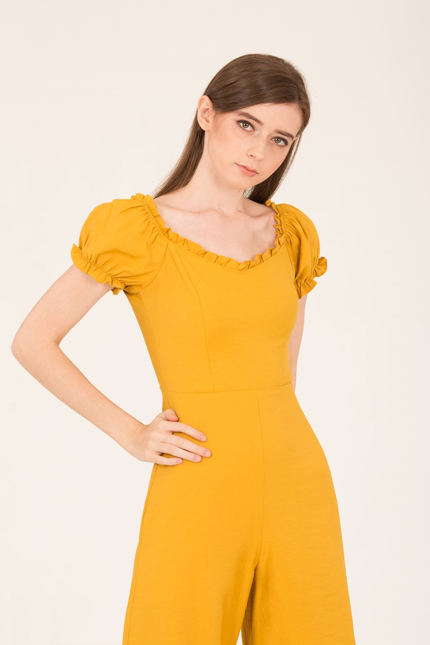 Dohafablar Jumpsuit (Mustard)