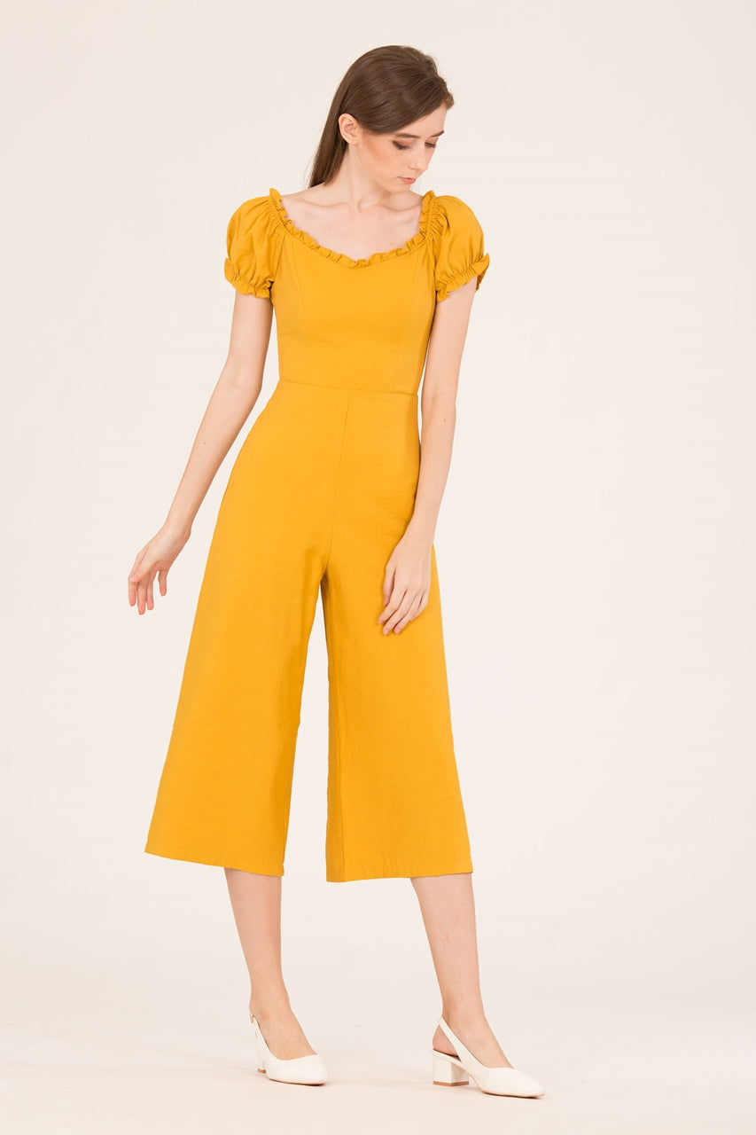 Dohafablar Jumpsuit (Mustard)