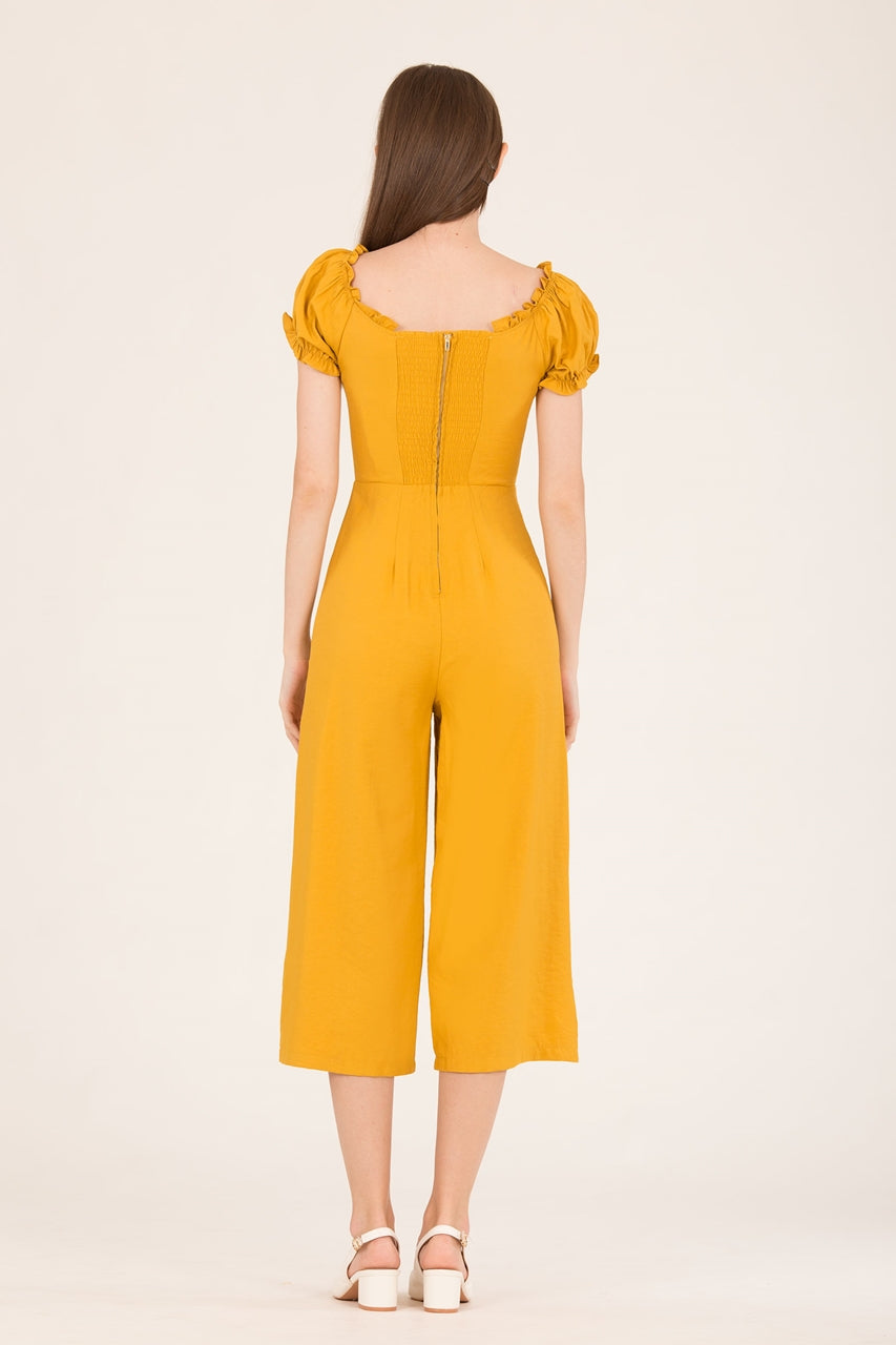 Dohafablar Jumpsuit (Mustard)