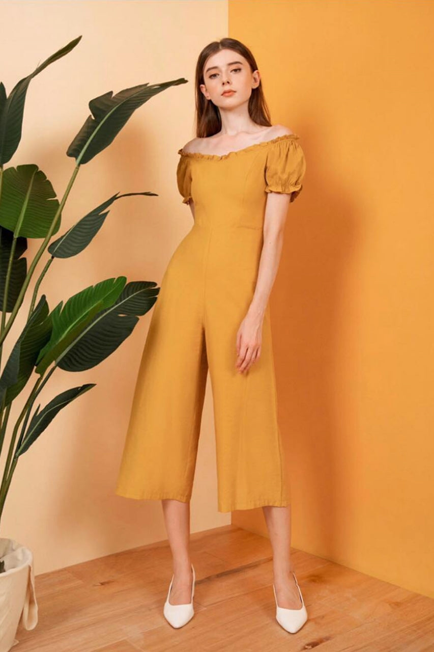 Dohafablar Jumpsuit (Mustard)