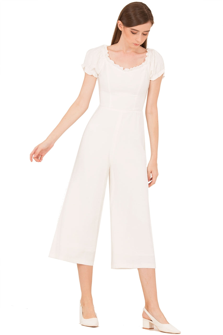 Dohafablar Jumpsuit (White)