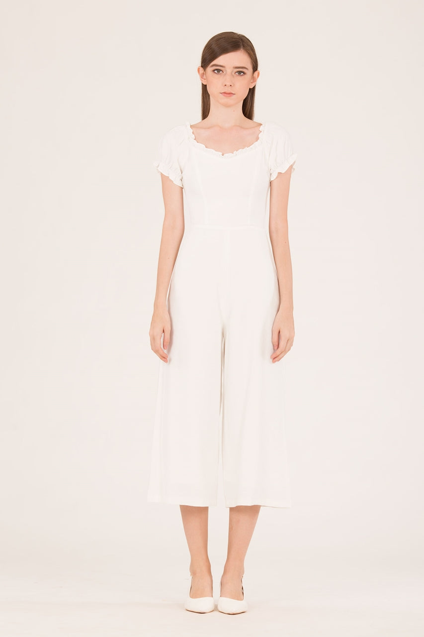 Dohafablar Jumpsuit (White)