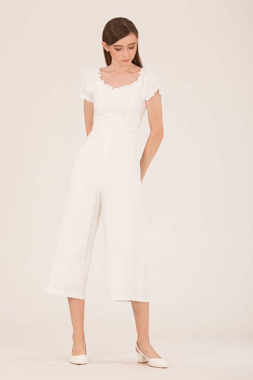 Dohafablar Jumpsuit (White)