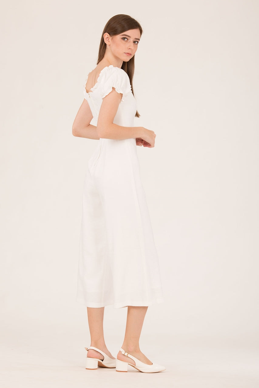 Dohafablar Jumpsuit (White)