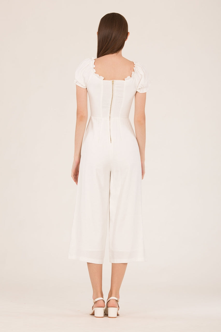 Dohafablar Jumpsuit (White)