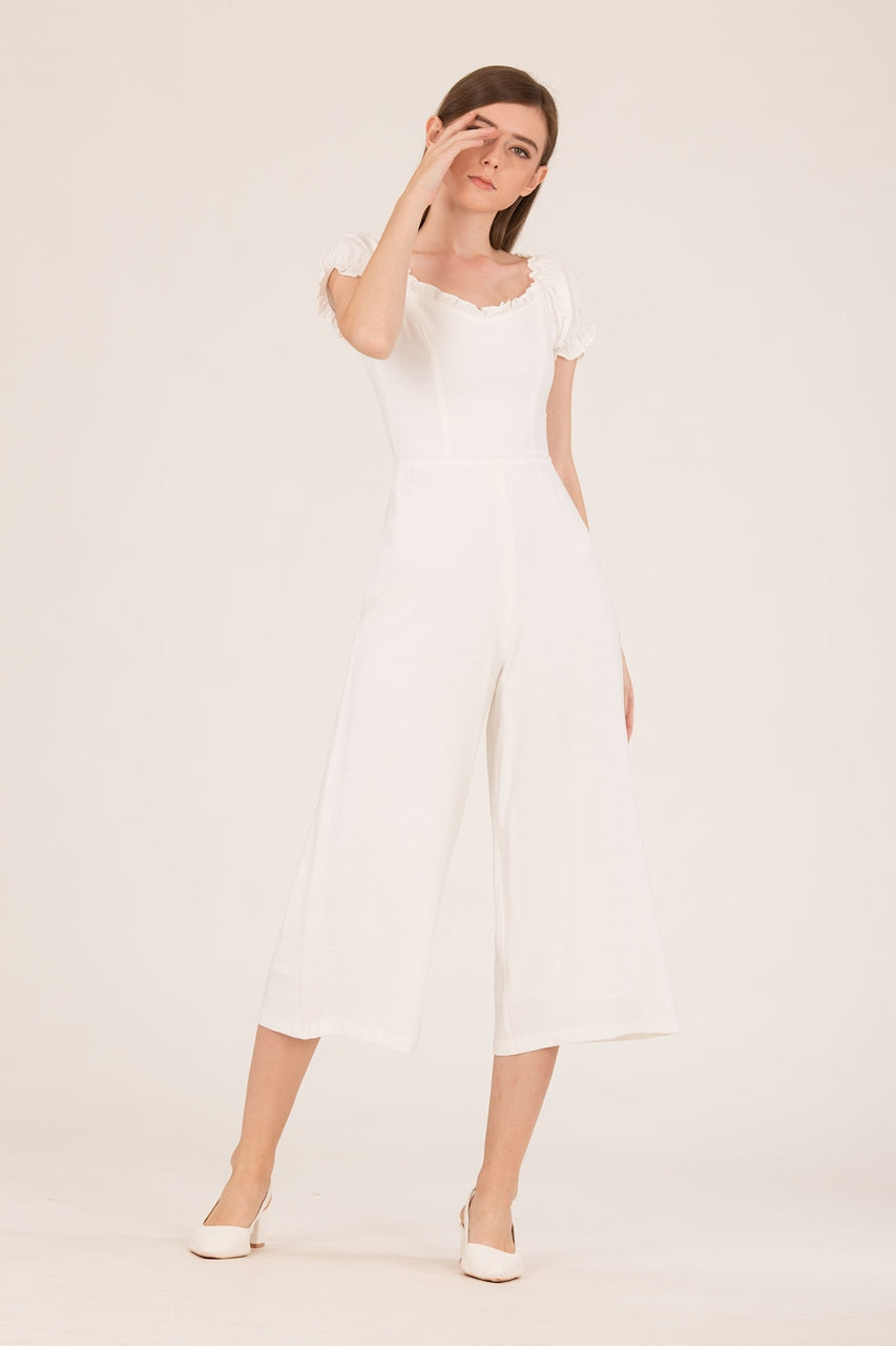 Dohafablar Jumpsuit (White)