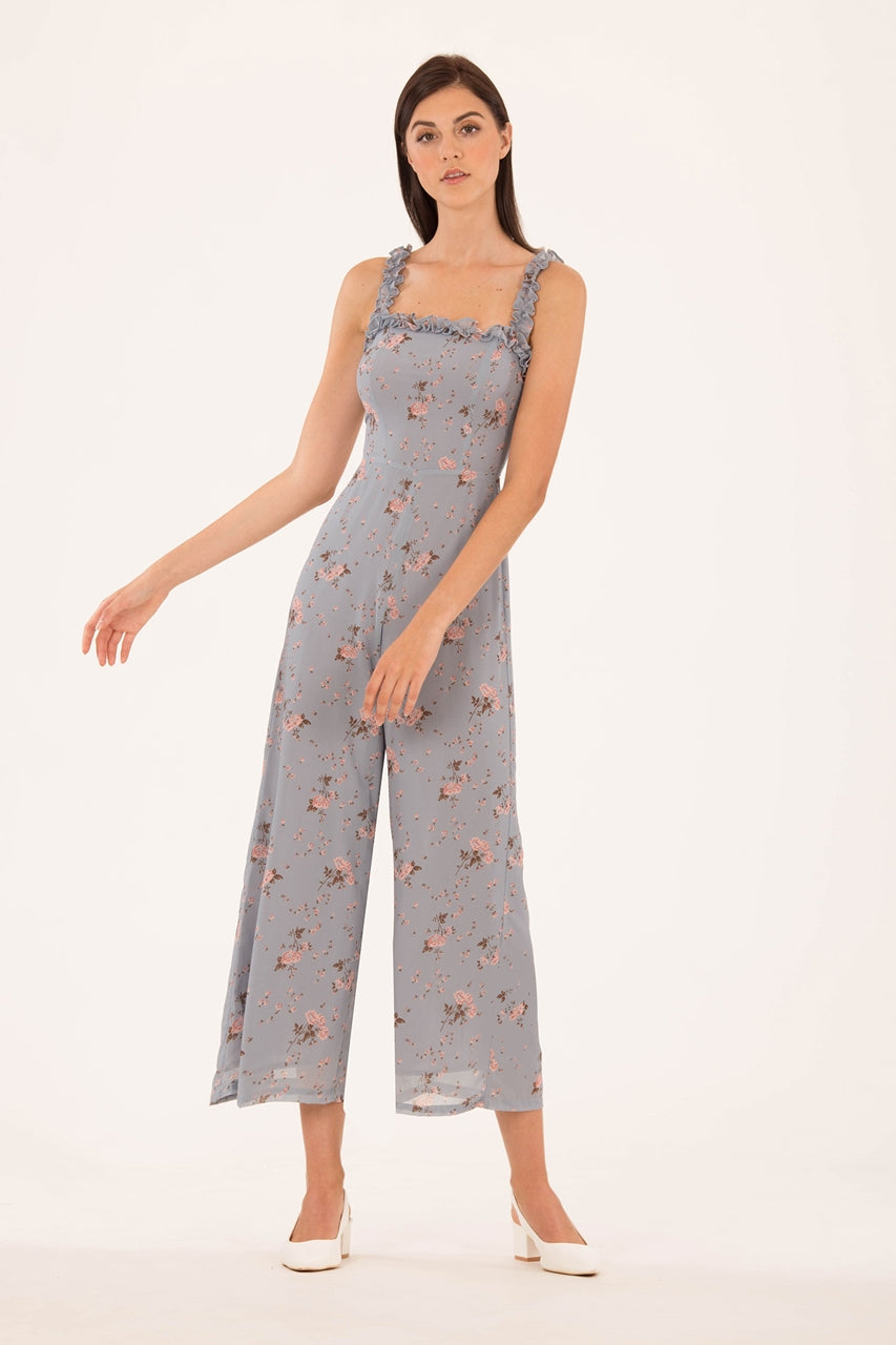 Deyuanij Jumpsuit (Dusty Blue)