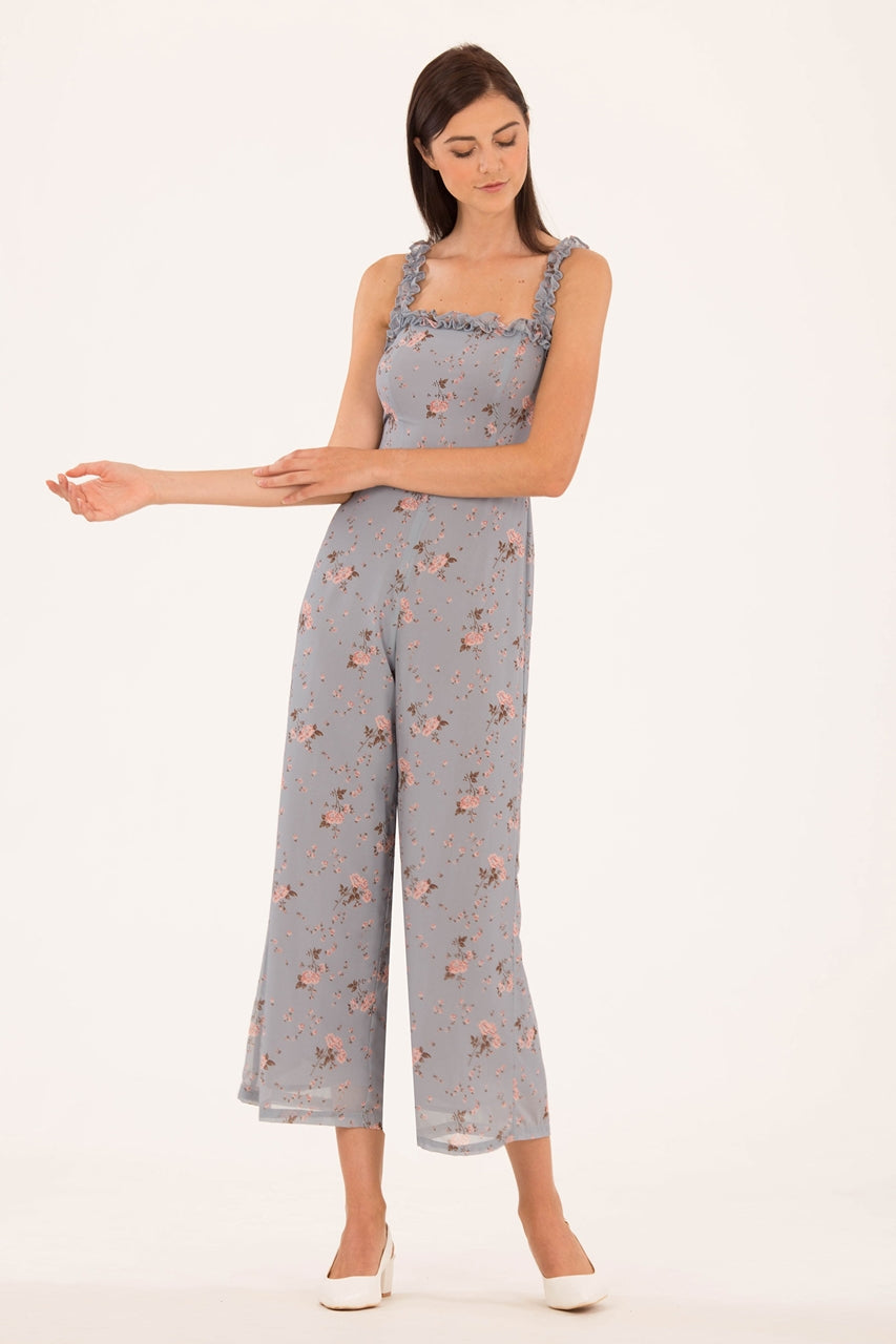 Deyuanij Jumpsuit (Dusty Blue)