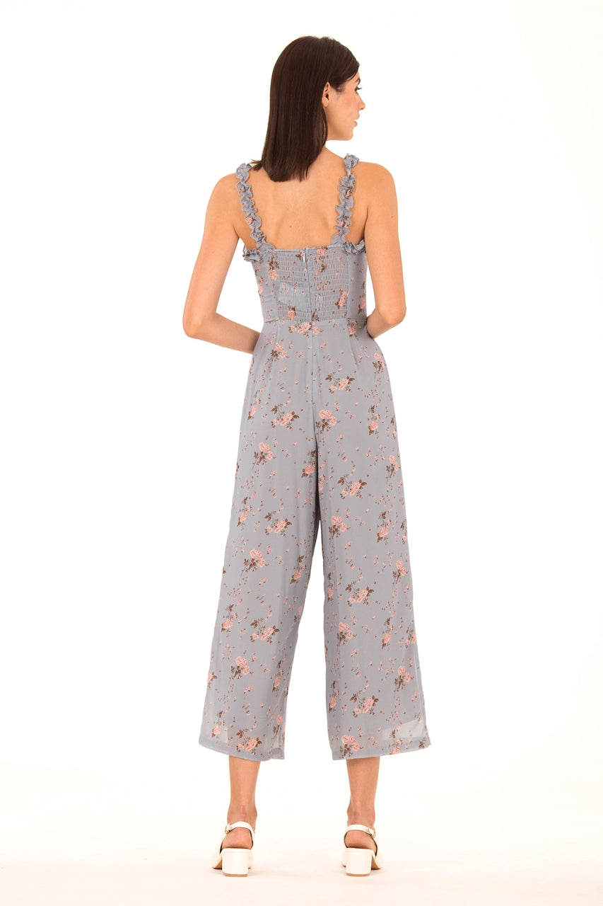 Deyuanij Jumpsuit (Dusty Blue)