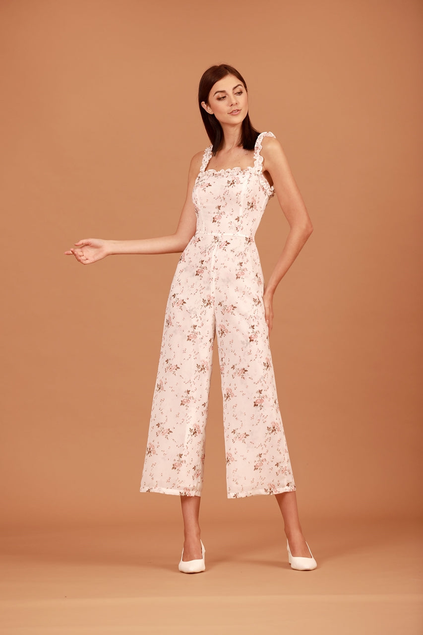 Deyuanij Jumpsuit (White)