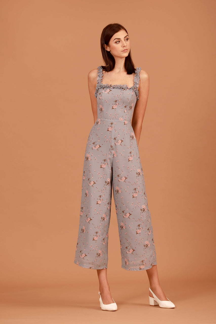 Deyuanij Jumpsuit (Dusty Blue)