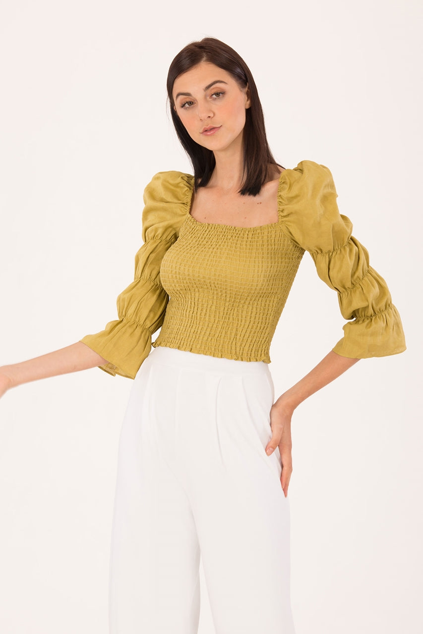 Darnifusi Top (Olive)