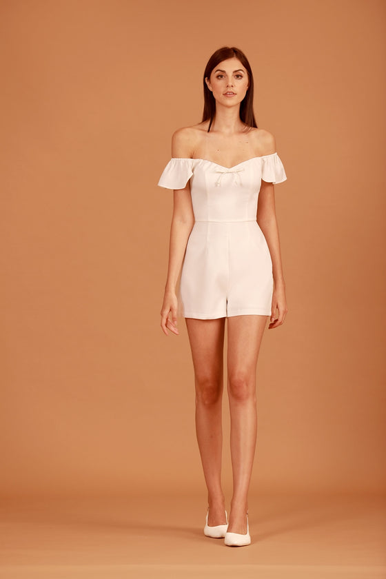 Demixtor Romper (White)