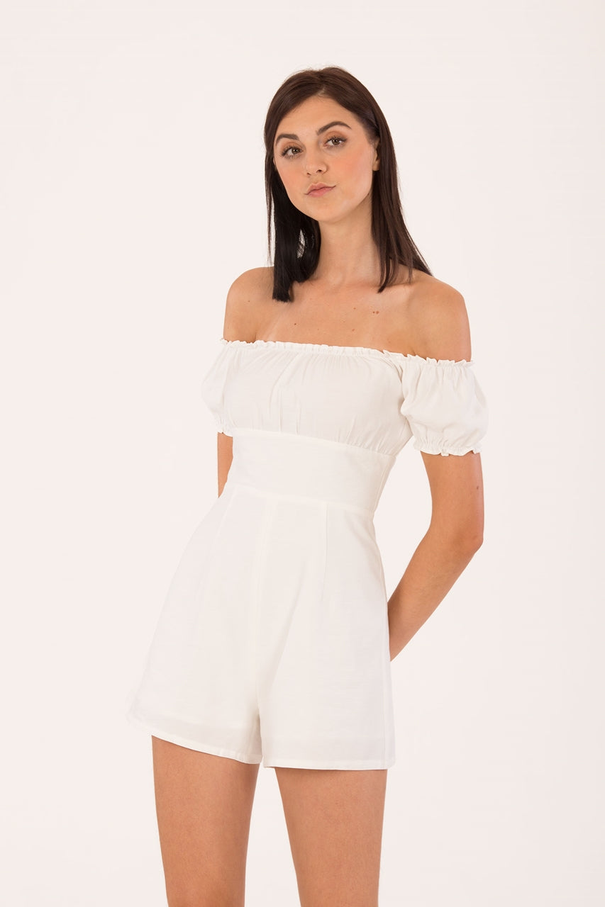 Dojutafec Romper (White)