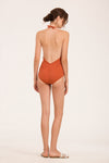 Darsala Bodysuit  (Rust Orange) (Non Returnable)