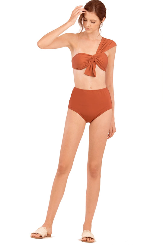 Dokerveni Bikini Top (Brown) (Non Returnable)