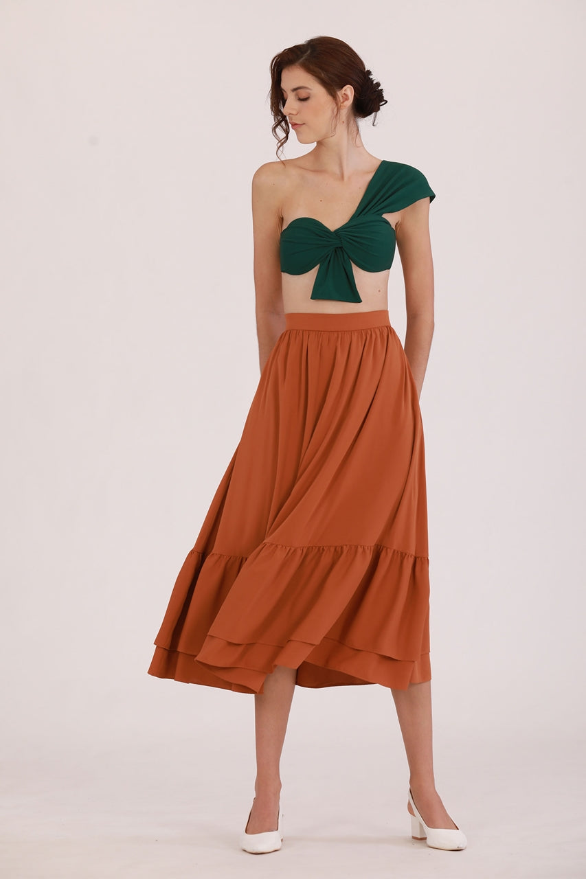 Dokerveni Bikini Top (Green) (Non Returnable)