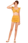 Demienyur Bikini Top (Yellow) (Non Returnable)
