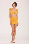 Demienyur Bikini Top (Yellow) (Non Returnable)
