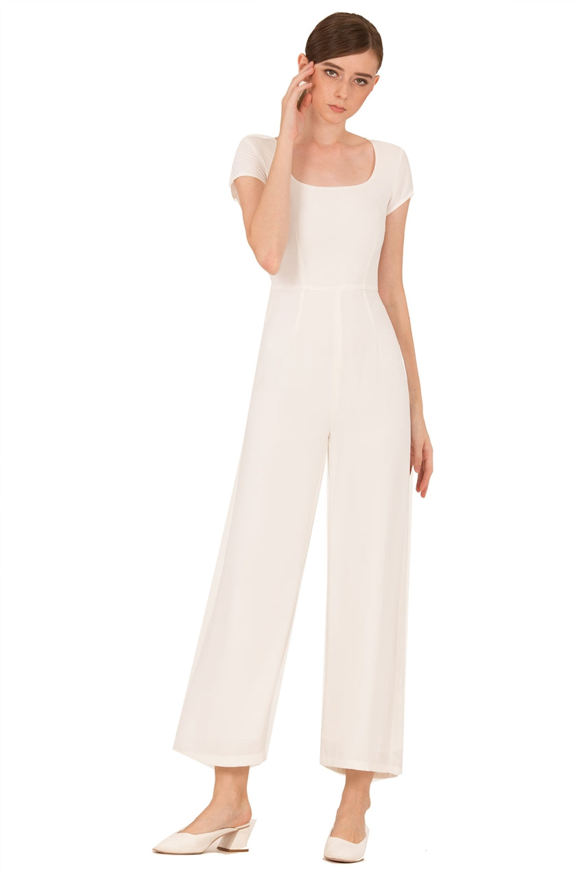 Dajurtrea Jumpsuit (White)