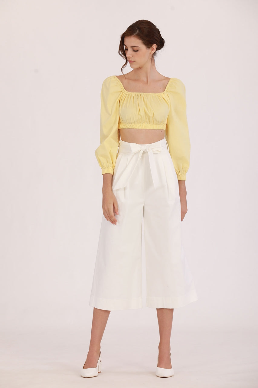 Dimekia Top (Powder Yellow)