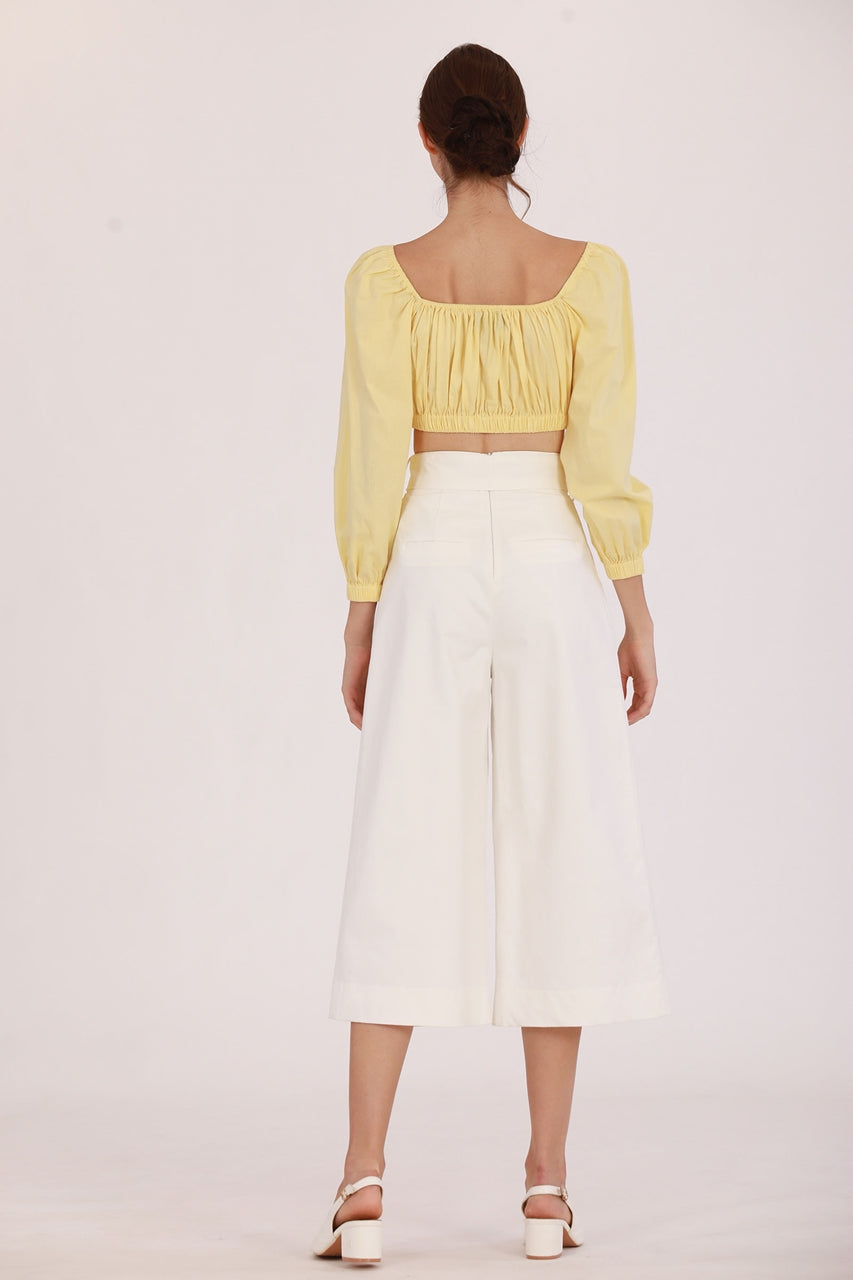 Dimekia Top (Powder Yellow)