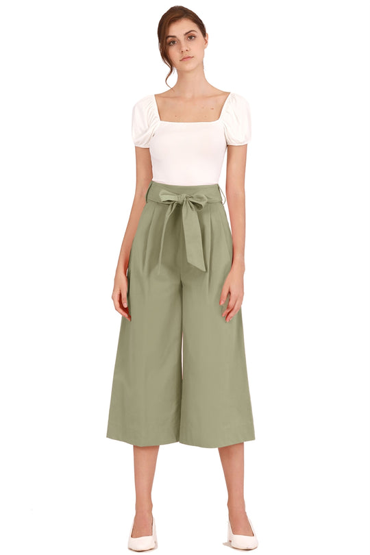 Demixara Pants (Pale Green)