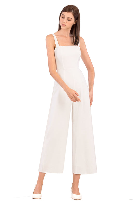 Dohujita Jumpsuit (White)