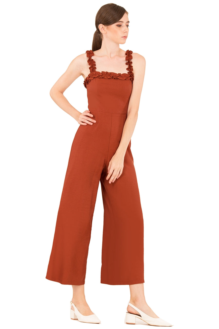 Dokianir Jumpsuit (Brown)