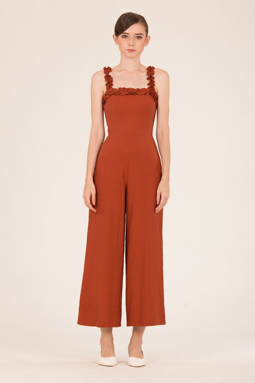 Dokianir Jumpsuit (Brown)