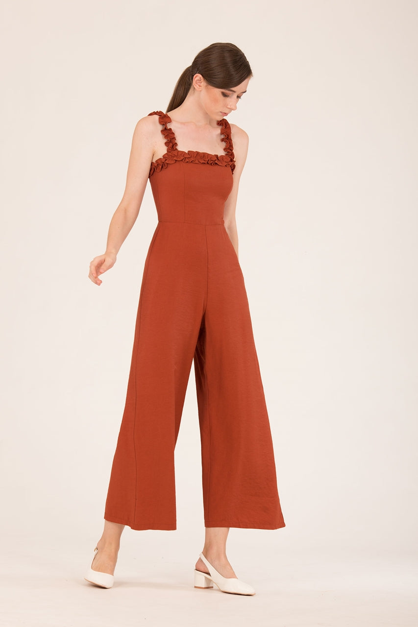 Dokianir Jumpsuit (Brown)