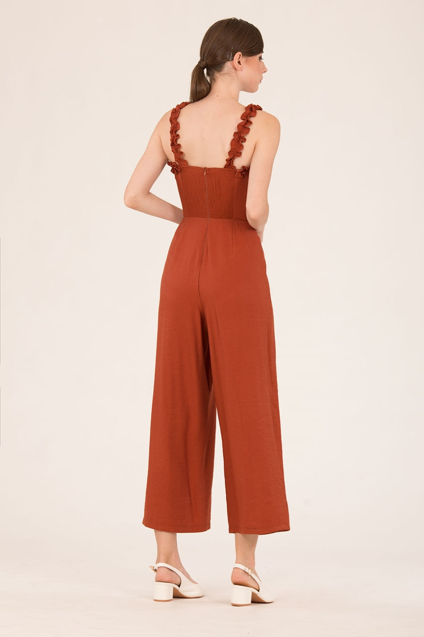 Dokianir Jumpsuit (Brown)