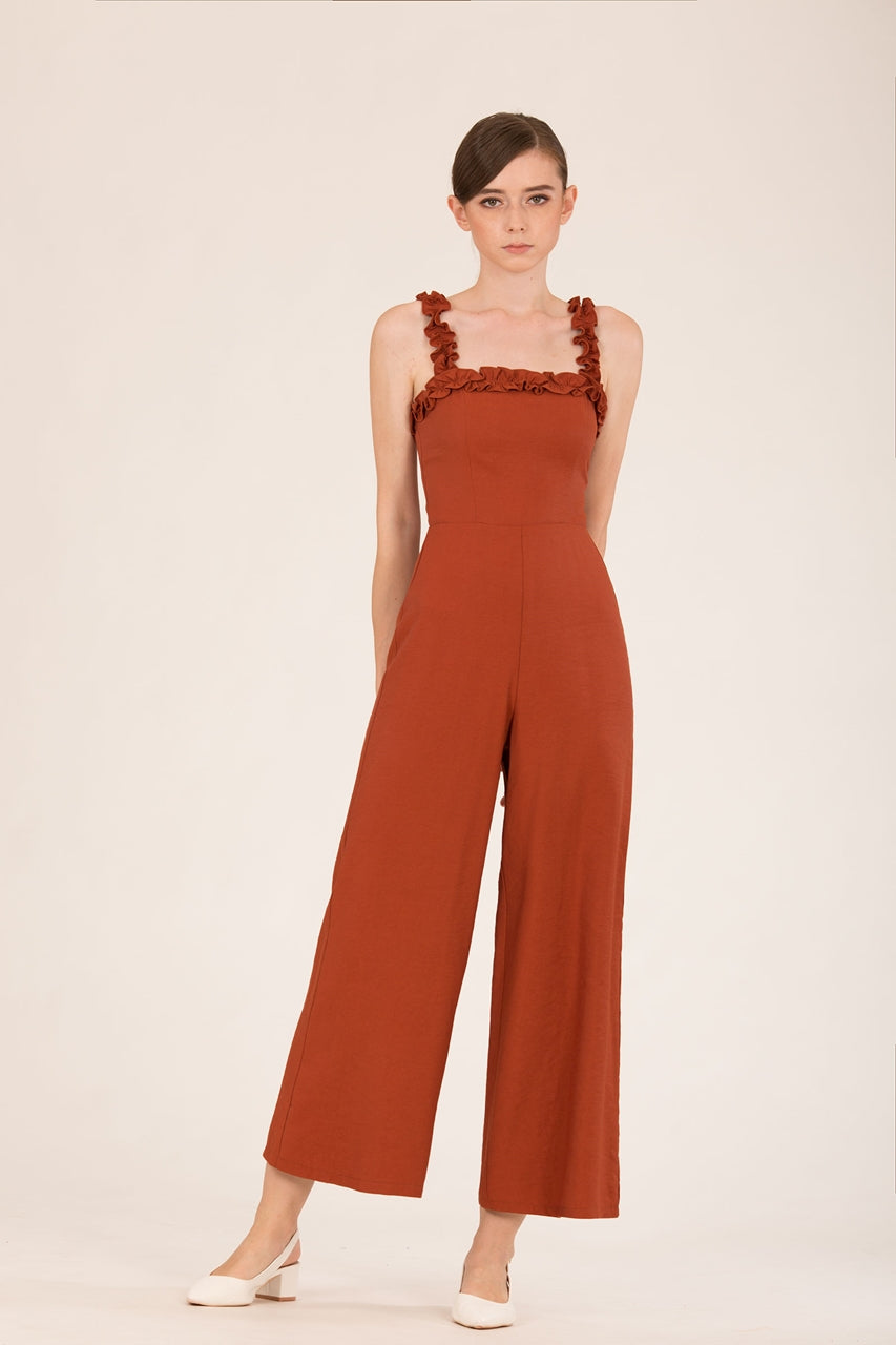 Dokianir Jumpsuit (Brown)