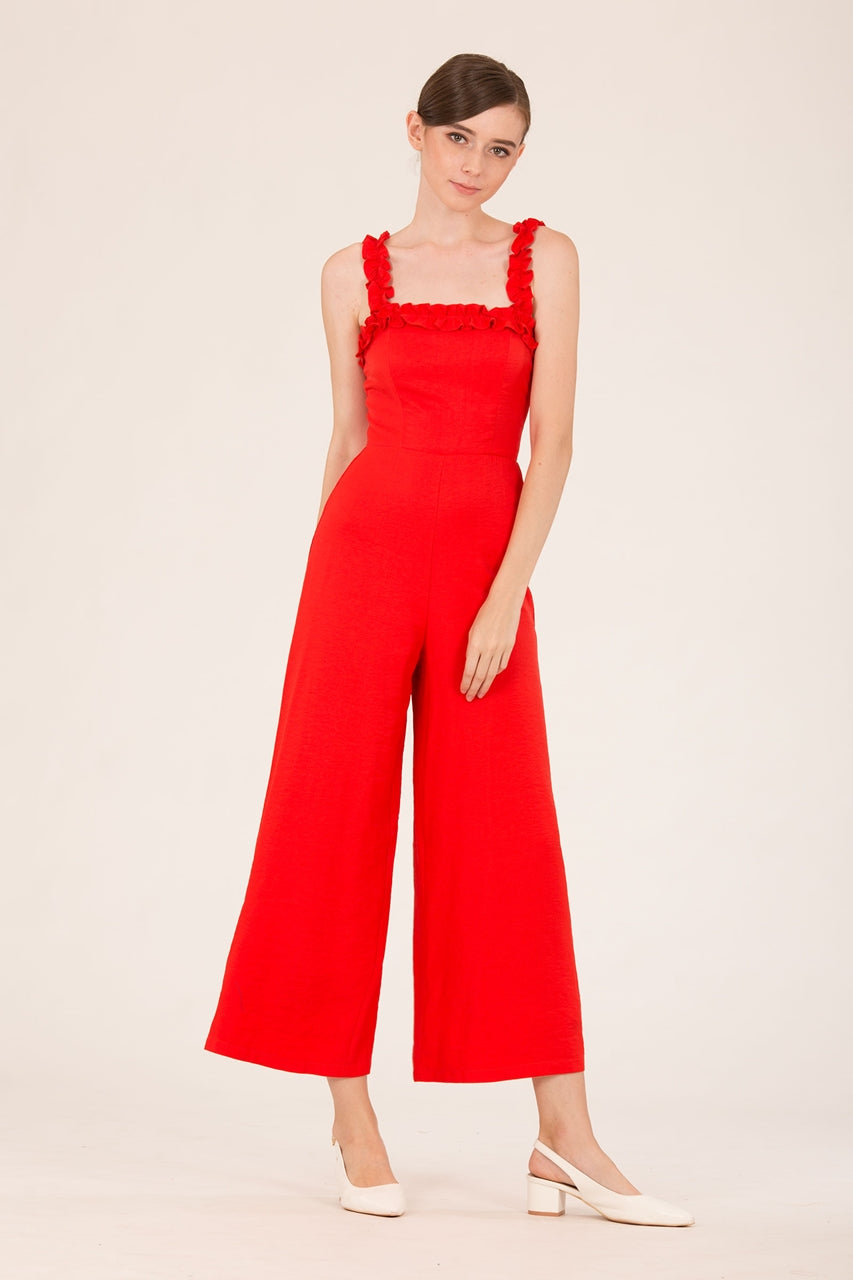 Dokianir Jumpsuit (Tangerine)