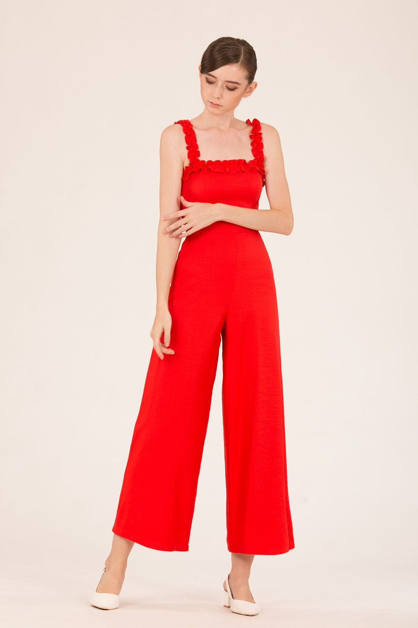 Dokianir Jumpsuit (Tangerine)