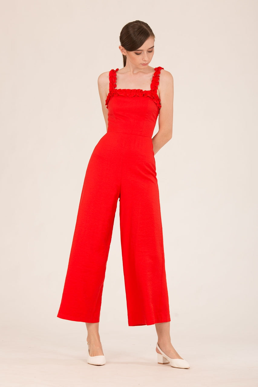 Dokianir Jumpsuit (Tangerine)