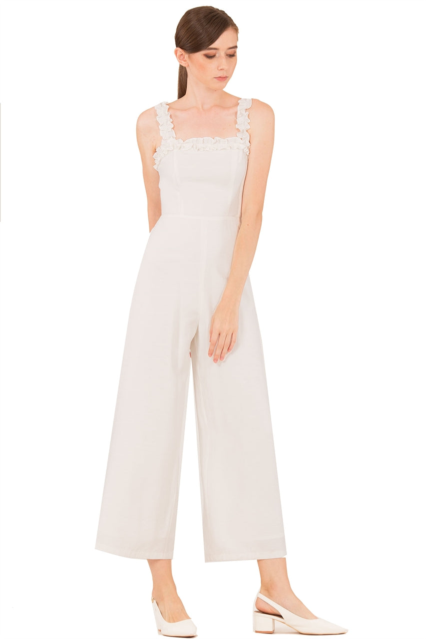 Dokianir Jumpsuit (White)