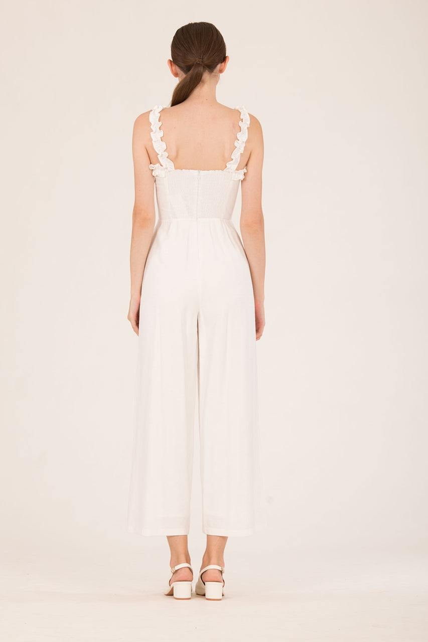 Dokianir Jumpsuit (White)