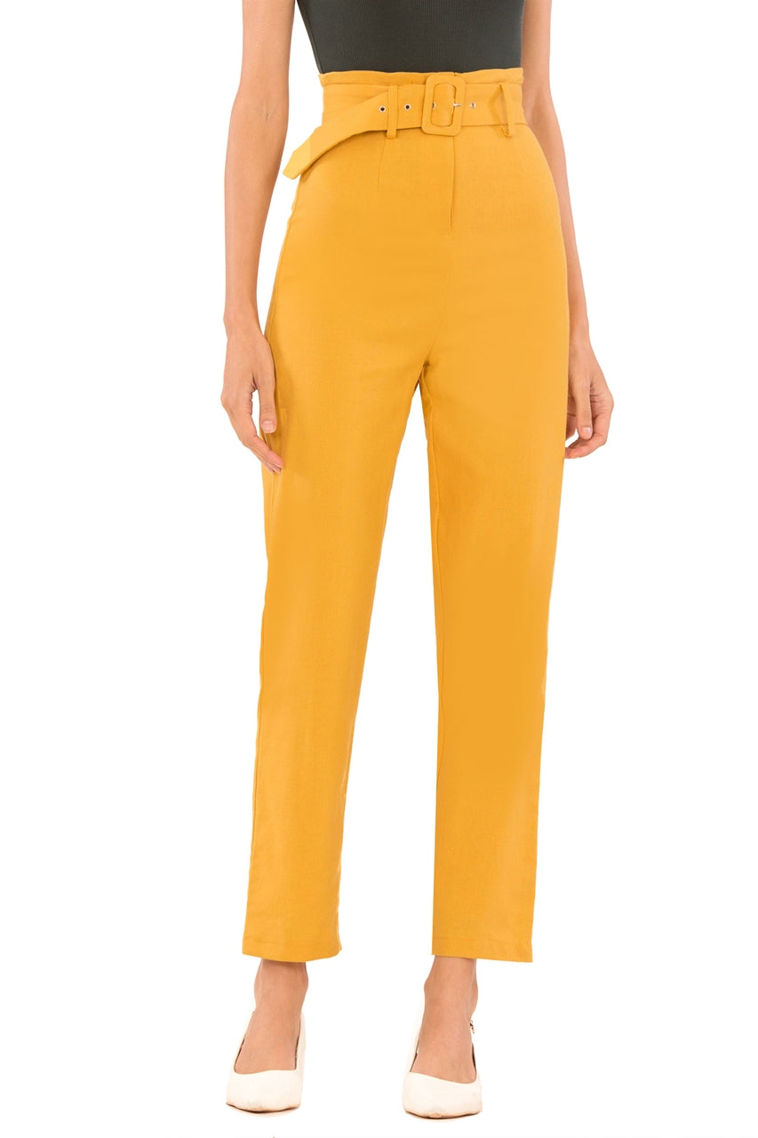 Dyvivi Pants (Mustard)