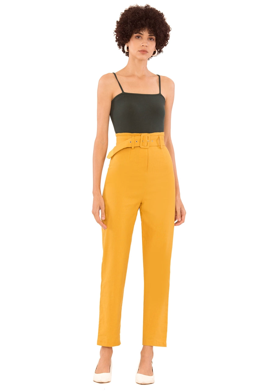 Dyvivi Pants (Mustard)