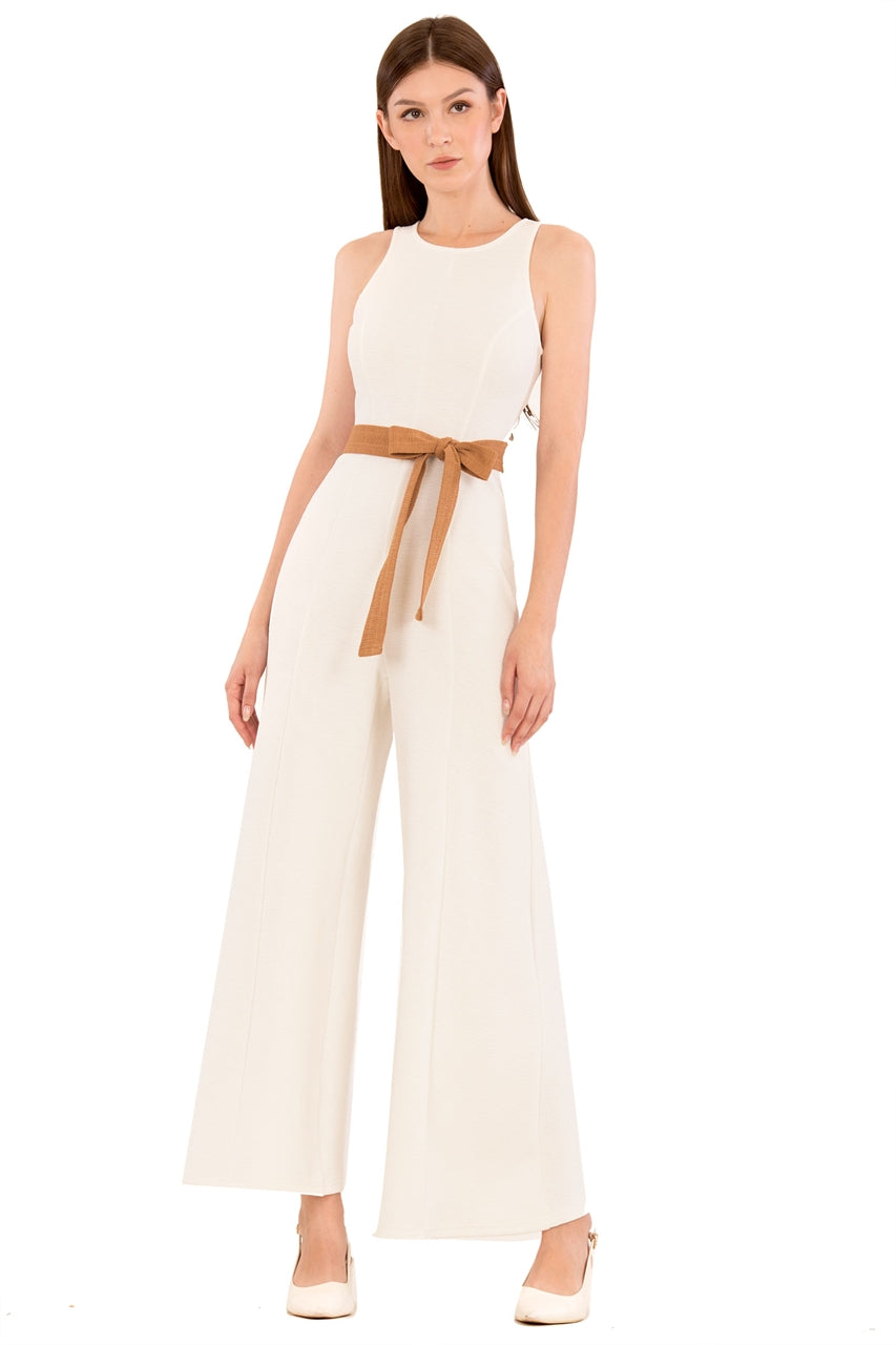 Danaverlia Jumpsuit (White)