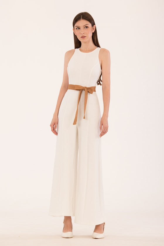 Danaverlia Jumpsuit (White)