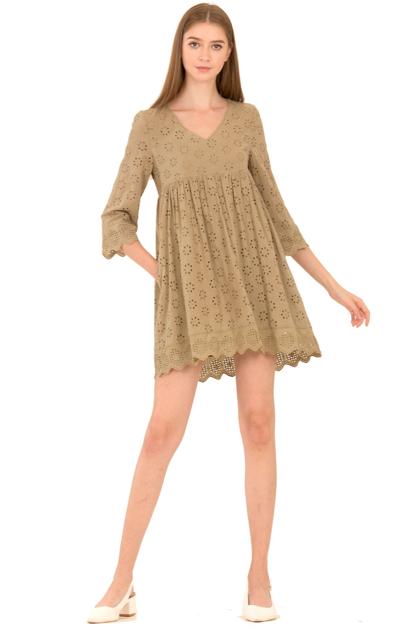 Dernifer Skort Dress (Olive)