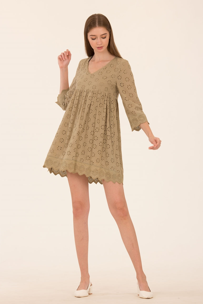 Dernifer Skort Dress (Olive)