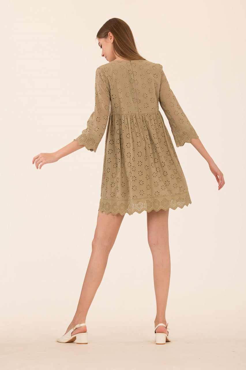 Dernifer Skort Dress (Olive)