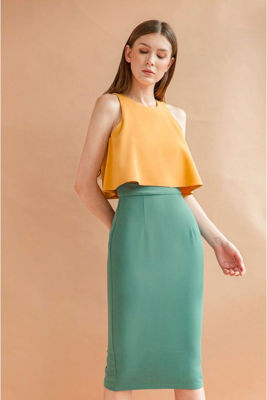 Dyoaklyn (Sunflower Yellow+Turquoise)