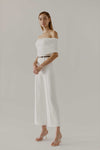 Dokieraz Jumpsuit (White)