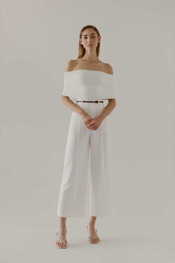 Dokieraz Jumpsuit (White)