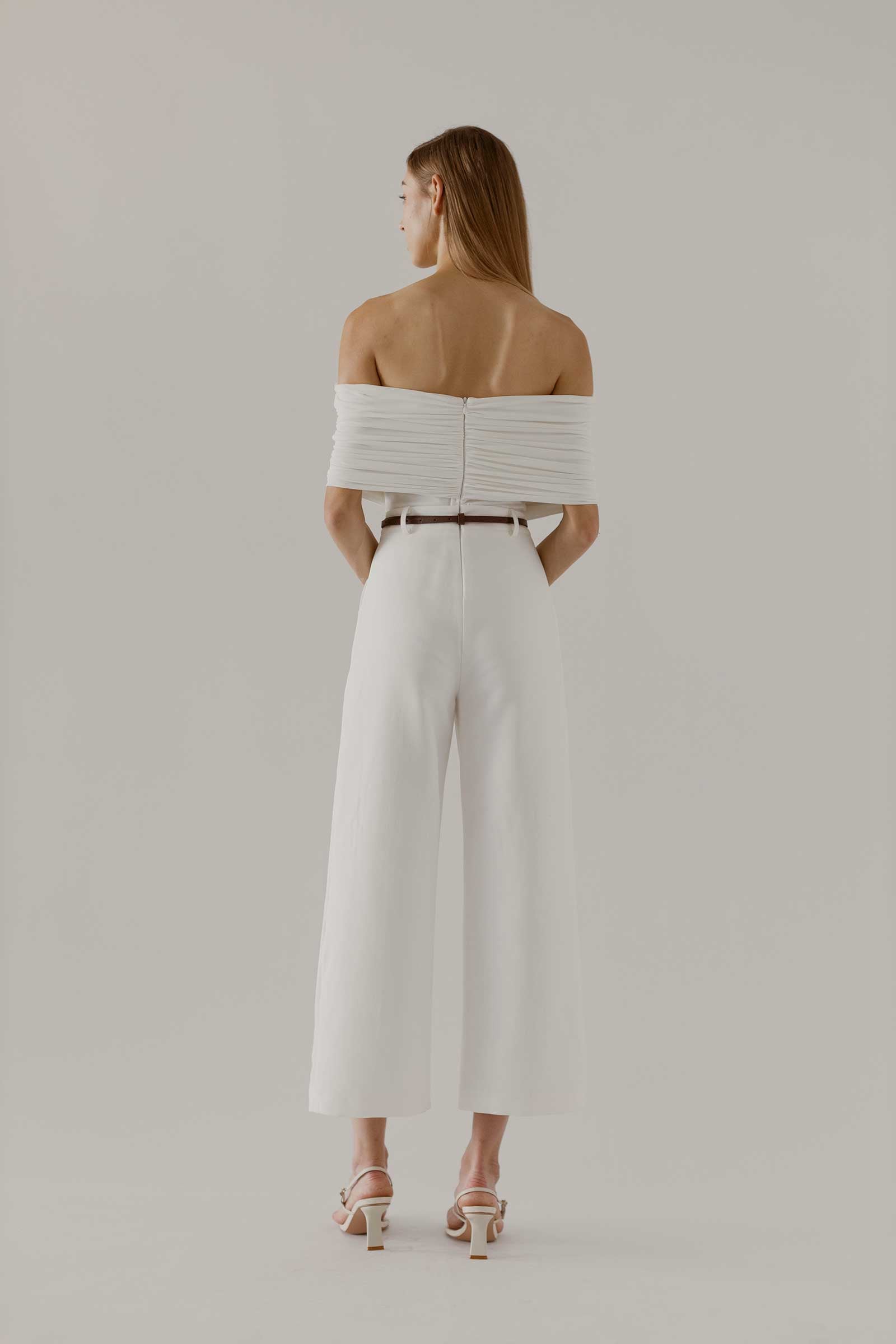 Dokieraz Jumpsuit (White)