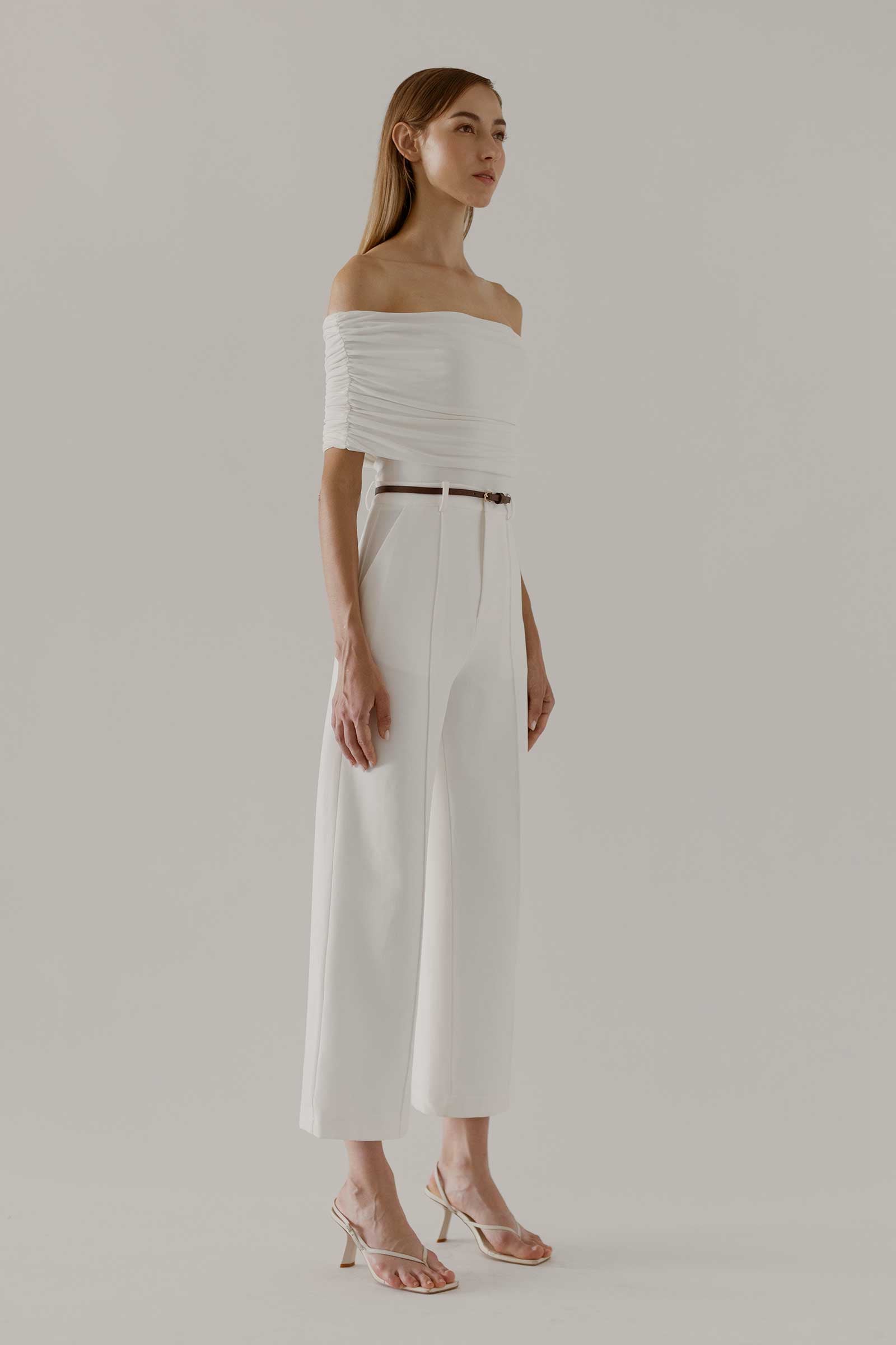 Dokieraz Jumpsuit (White)